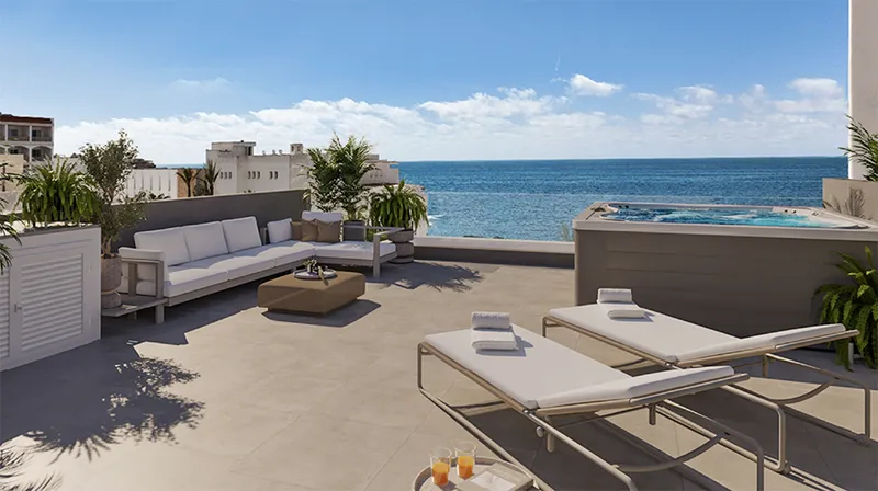 Modern duplex with garden and terrace a few steps from the sea in Colònia de Sant Jordi Mas — photo 5
