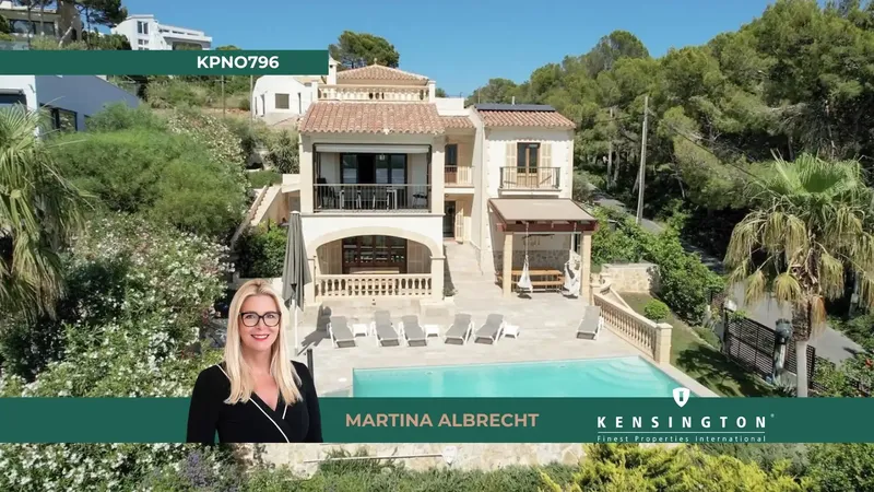 This magnificent luxury residence in Mallorca, located in Cala Ratjada, offers a privileged position in an exclusive residential area — photo 1