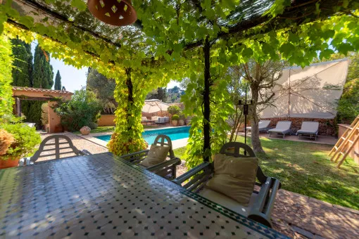 Cas Concos, Peaceful haven in Cas Concos – Seasonal rental finca with sea views, pool, sauna and yoga house — photo 4