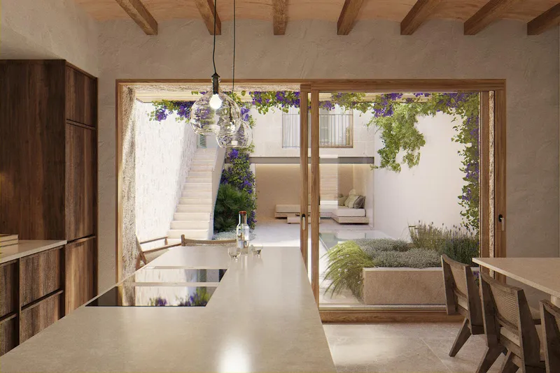 Townhouse in Arta - Covered terrace with beautiful views — photo 5