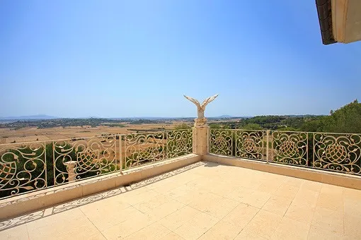 Muro, stately finca with unique 360-degree panoramic view on its own mountain in the north of Mallorca near Muro — photo 2