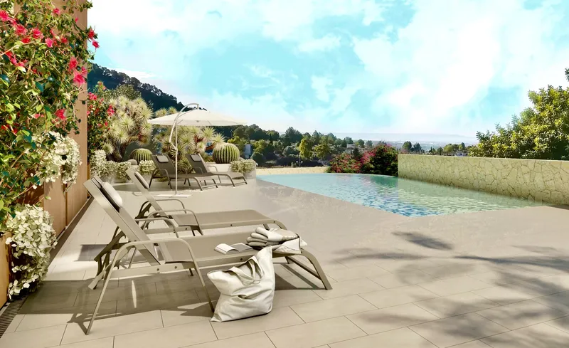 Project! Impressive apartment complex in quiet location of Bunyola, in the Tramuntana mountains — photo 3