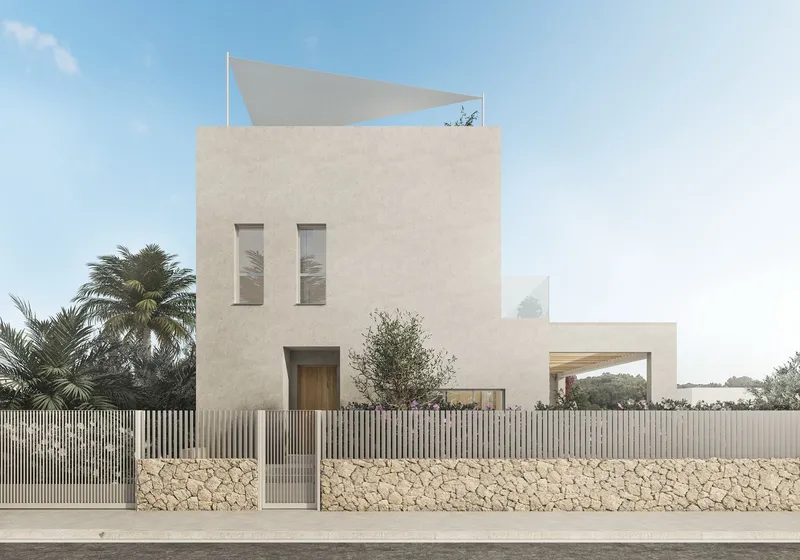Villa with pool, roof terrace and panoramic views in Cala Figuera — photo 6