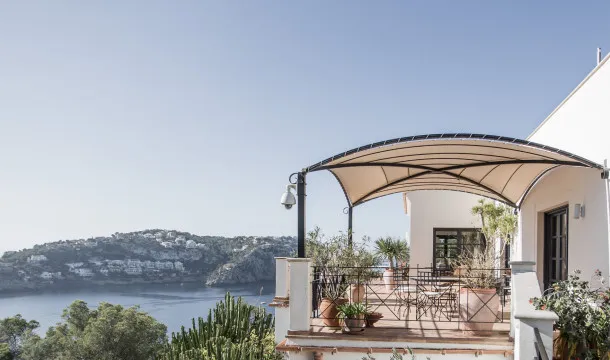 Exclusive villa with panoramic sea views in Puerto Andratx — photo 8