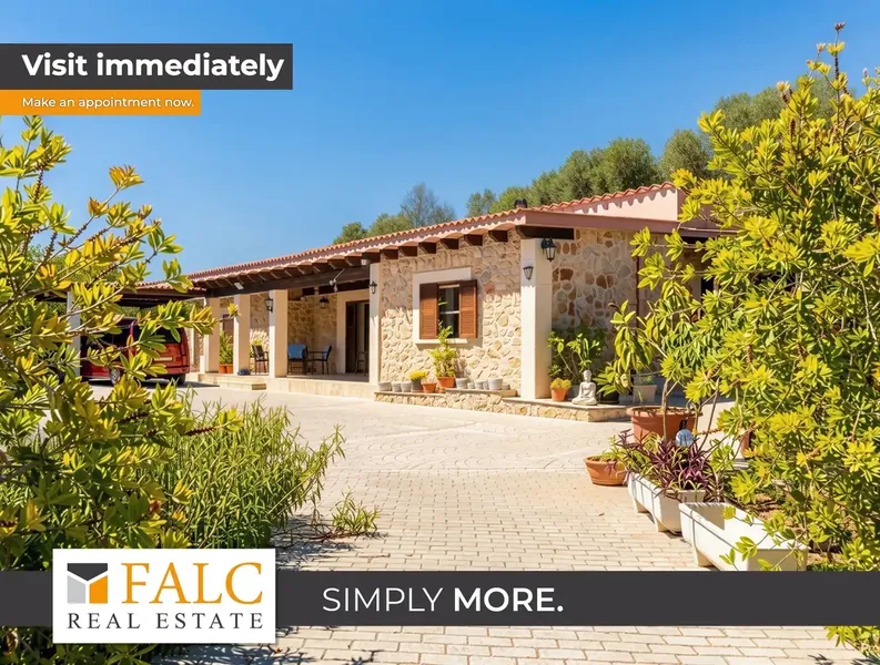 Exceptional finca near Algaida combining tranquility, privacy and Mediterranean lifestyle with a high level of — photo 1