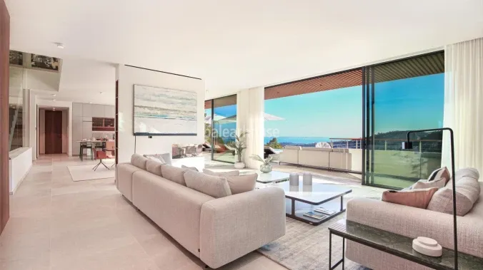 Incredible sea views from this spectacular new build designer villa in Son Vida — photo 2