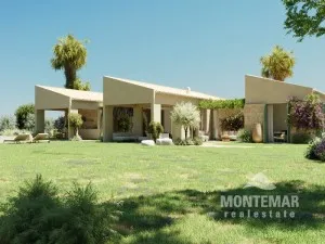 Building plot with submitted project near Cap Ses Salines — photo 1