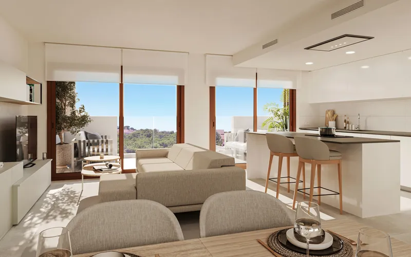 New build apartments and semi-detached houses in Cala Lliteres — photo 2