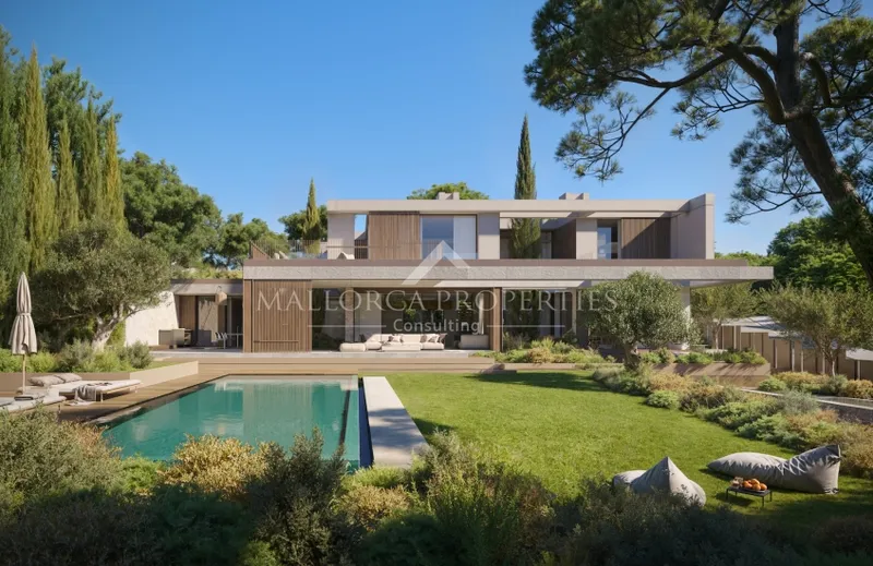 Prestigious villa under construction in Cala Vinyes — photo 11