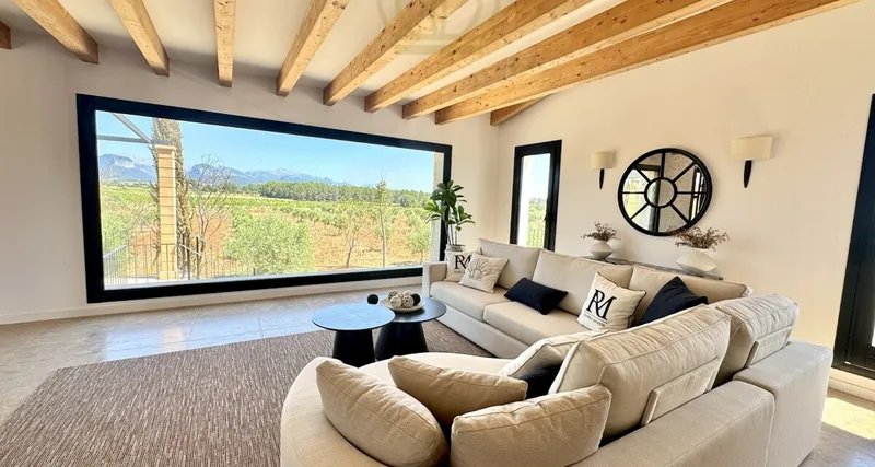 Beautiful new build finca near Santa Eugenia with large fertile garden and views of... — photo 4
