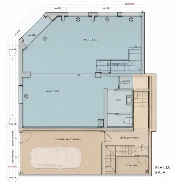 Casa de esquina para reformar con proyecto visado y licencia de obras concedida. — photo 8