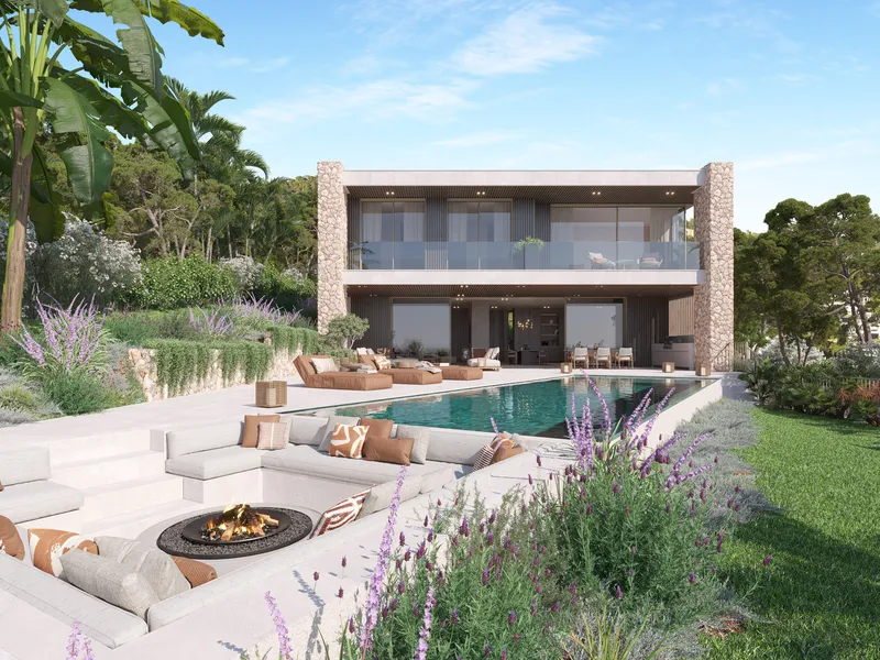 Newly built villa with sea views, pool and luxury design in Costa d'en Blanes — photo 2