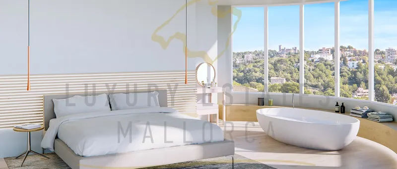 Majorca apartment in Palma with fantastic panoramic mountain and sea views — photo 6