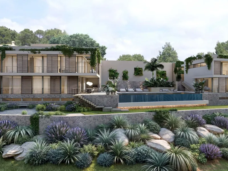 Unique Plot with Project and Licence for Sale in Puerto Andratx — photo 1