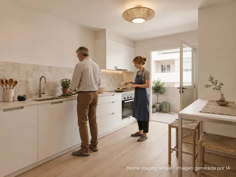 Spacious renovated flat of 124 m2 built, located in Son Espanyolet, one of the quietest, most consolidated and sought-after residential areas — photo 7