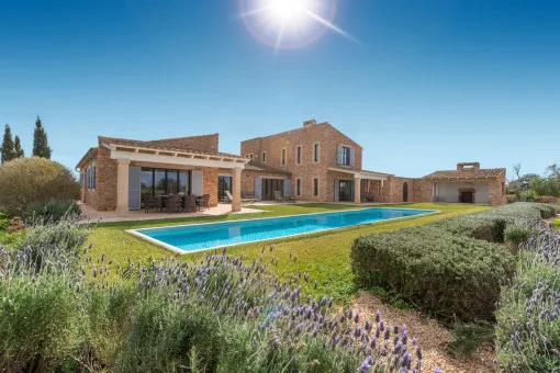 Ses Salines, Fantastic Natural Stone Finca with Pool and Breathtaking Views near Ses Salines — photo 1