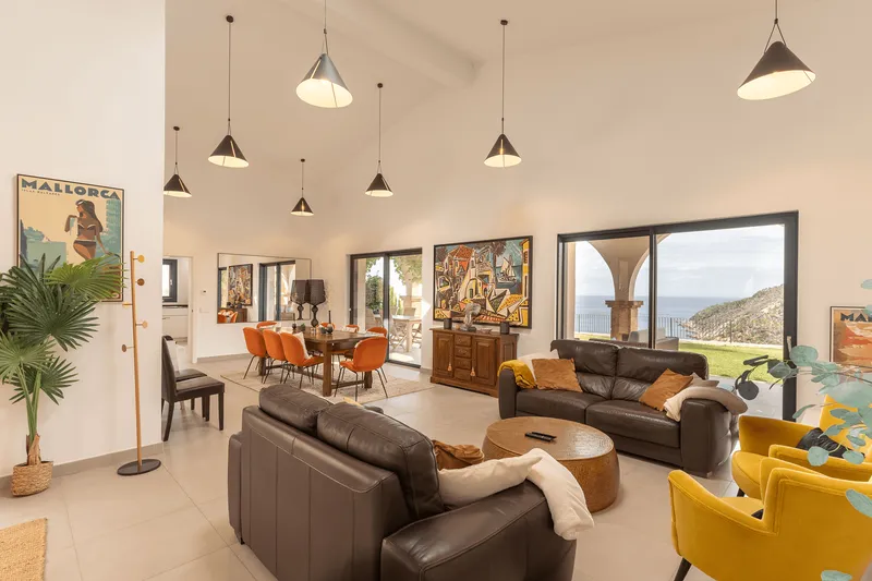 Long-term rental: Mediterranean house with sea views in Banyalbufar — photo 9