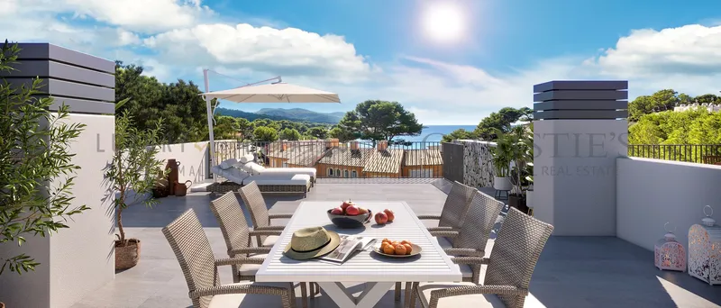 Contemporary new construction penthouse in Sant Elm with sea views — photo 2