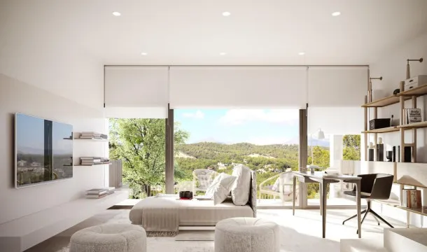 Modern villa with unobstructed views of the mountains in Santa Ponsa — photo 8