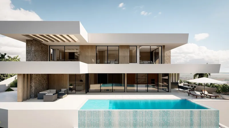Stunning modern villa with panoramic views in Sa Font Seca — photo 3