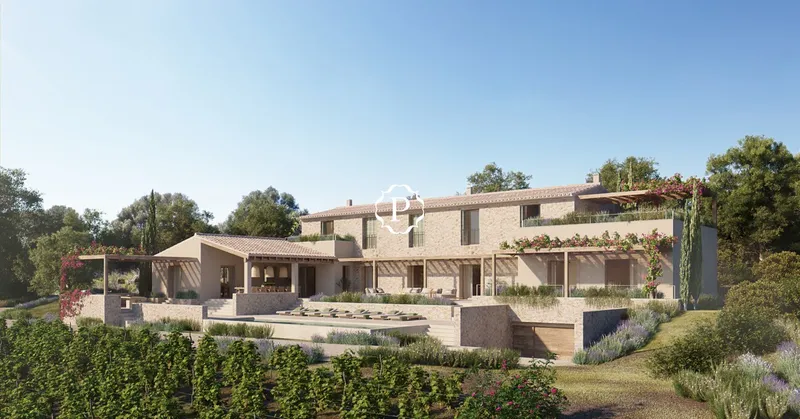 Finca for sale in Alcudia, projected construction with pool and vineyard — photo 1