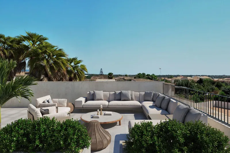 New-build Townhouse with Garden, Roof Terrace & Guesthouse in Ses Salines — photo 12