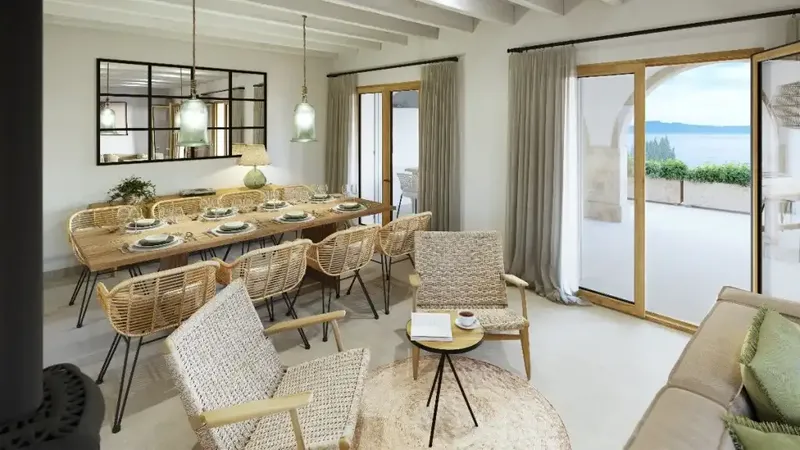 Beautiful semi-detached villa with views of Alcudia Bay in the prestigious Alcanada urbanization. — photo 8