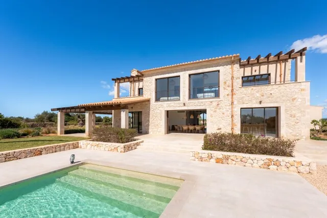 Brand new finca with sea views for sale in Cala Llombards, Santanyi, Mallorca — photo 3
