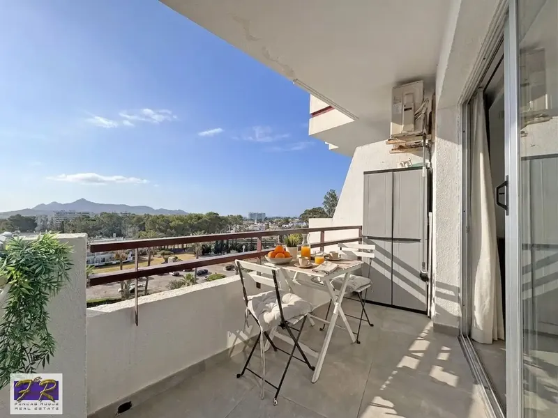 Studio with terrace and views of the lake and the sea in Puerto de Alcúdia — photo 1