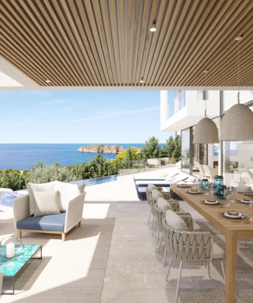 Villa with sea views facing the Malgrats Islands in Santa Ponsa — photo 2