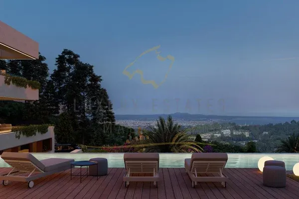 Plot in Son Vida with project and sea views — photo 2