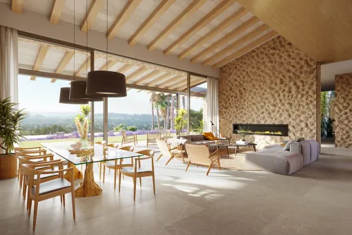 Santa Maria del Cami, new-build finca near Santa Maria on the edge of the Tramuntana mountains with sea views — photo 4