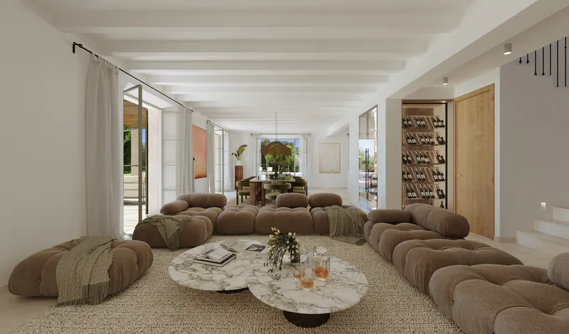 Plot with a fantastic new construction project in a magnificent private location, in Son Mesquida, Felanitx — photo 8