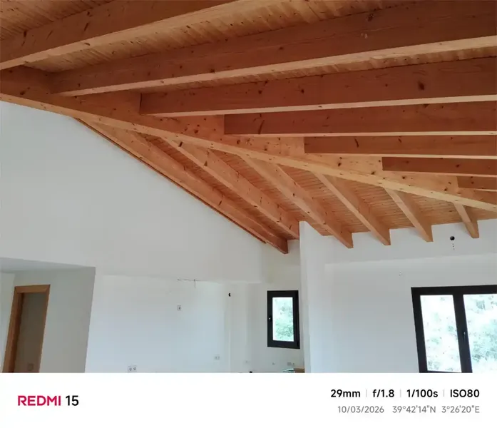 Piso ático de 120 m2, recibidor, Salón comedor con cocina en Kichenett de 45 M2, terraza de 10m2 con estupendas vistas, los días despejados  — photo 10