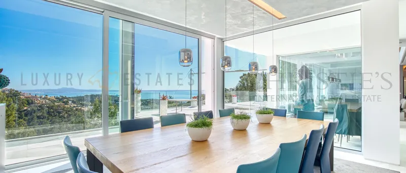 Newly built villa in Costa den Blanes in contemporary design near Puerto Portals with sea view — photo 5