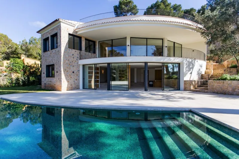 Striking minimalist architectural villa for sale in Santa Ponsa — photo 6