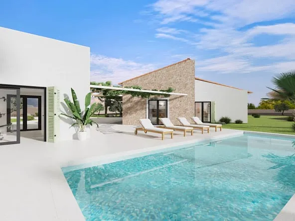 Newly built house with project in Marratxinet — photo 1