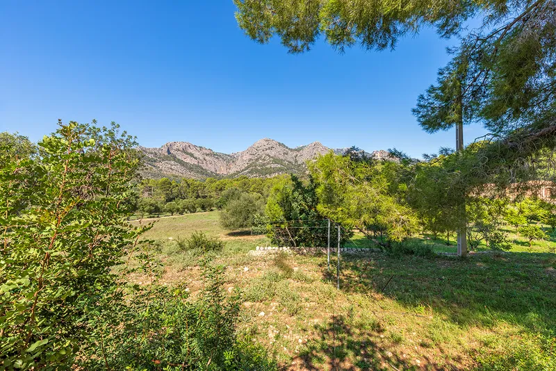Plot in Bunyola - drone shot with view of the property — photo 2