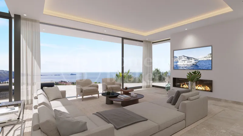 Villa Oceanview - Modern villa under construction with panoramic sea views — photo 3