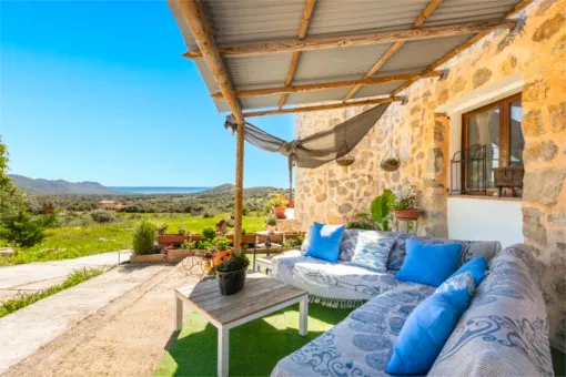 Son Servera , Naturstein-Finca mit Meerblick und 70.000 qm Land in Son Servera — photo 6