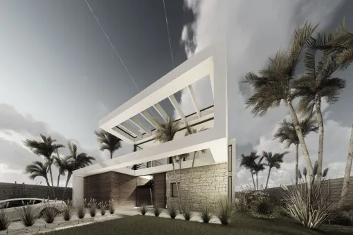 Cala Vinyes, fantastic project to build a chalet with sea views in Cala Vinyes — photo 7