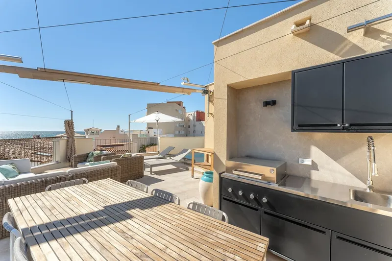 Townhouse with pool, garden and large terraces in Son Espanyolet — photo 8