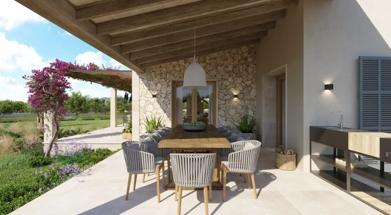 Fantastically beautiful finca in a prime location with sea views - Completion 2023 close to Santany — photo 8