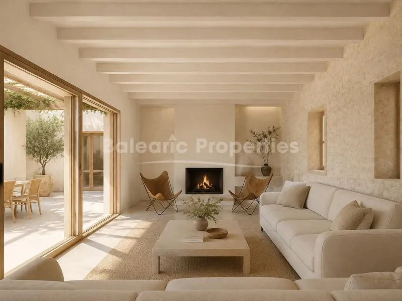 Renovation project town house for sale in Pollensa, North Mallorca — photo 4