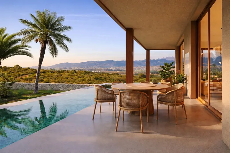 Grand architectural villa project with expansive grounds in Son Gual, Palma — photo 3