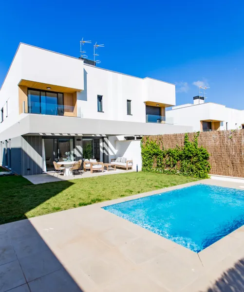 Newly built semidetached house in Puig de Ros, Llucmajor — photo 1