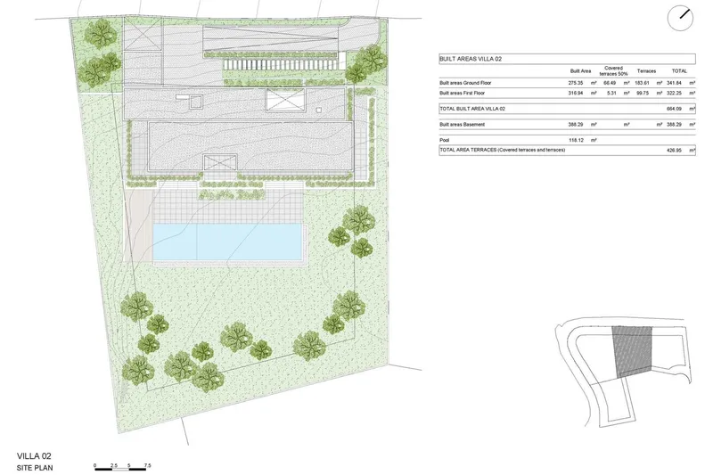 Impressive building plot with panoramic views and project for exclusive villa in Son Vida — photo 9