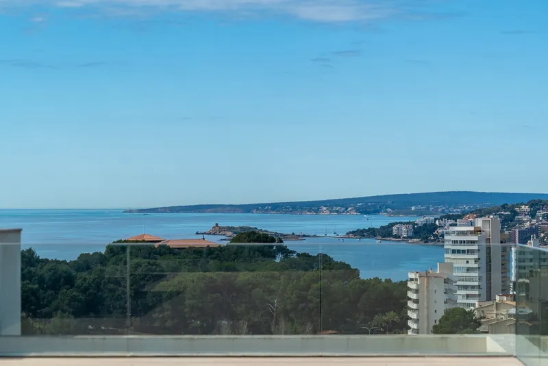 La Bonanova modern style apartment for sale with sea views and roof terrace — photo 2