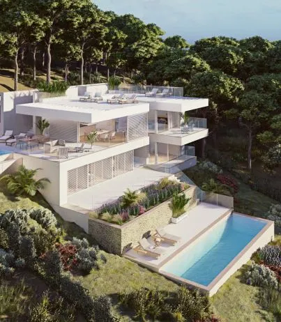 Plot with project and license to build a single-family home in Camp de Mar — photo 1