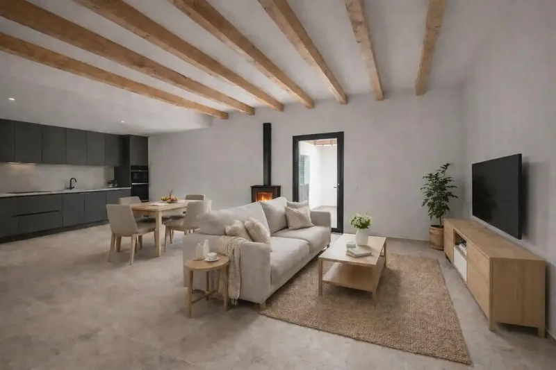 We present this exceptional recently renovated ground floor, located in the picturesque village of Caimari. — photo 1